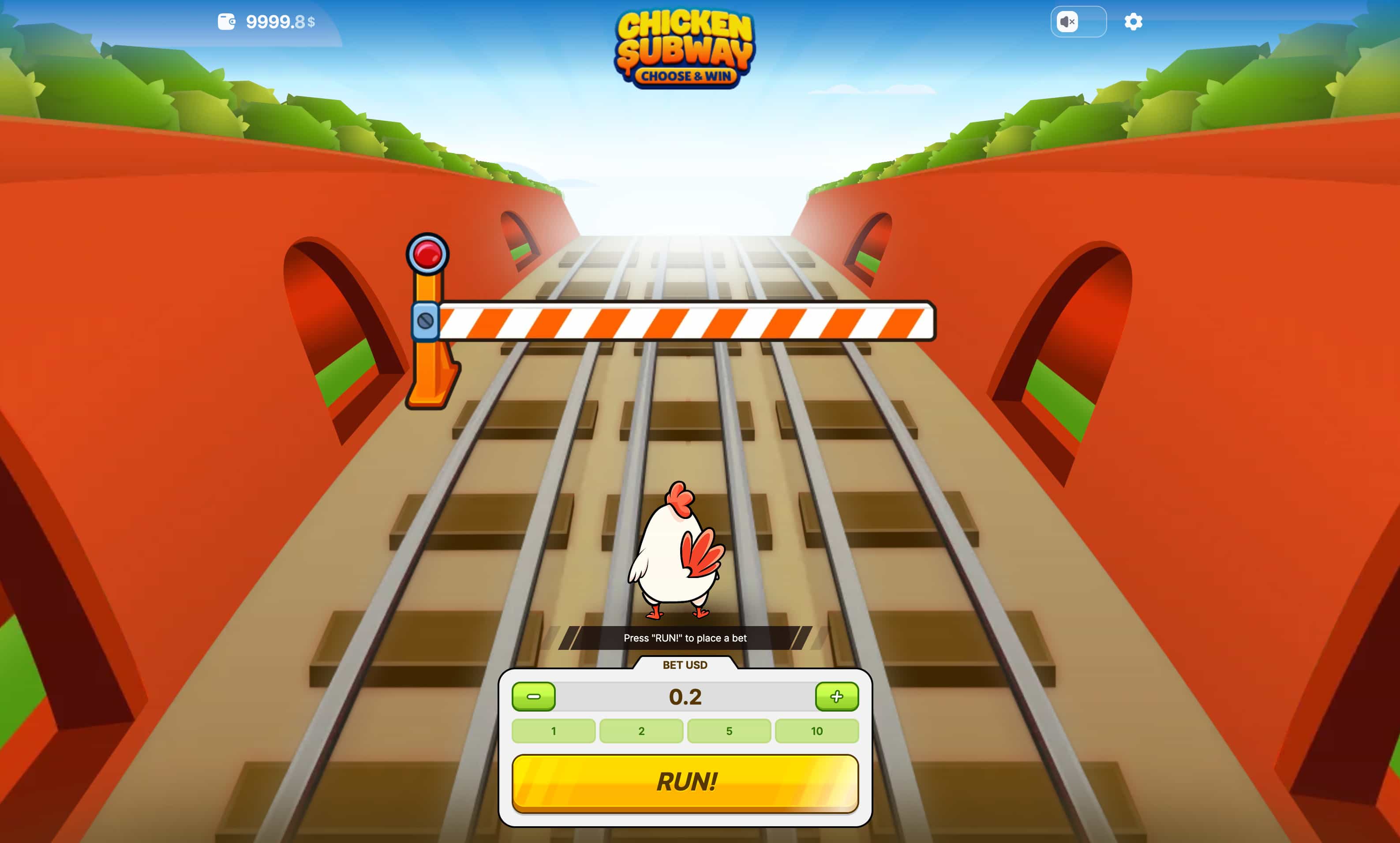 chicken subway demo